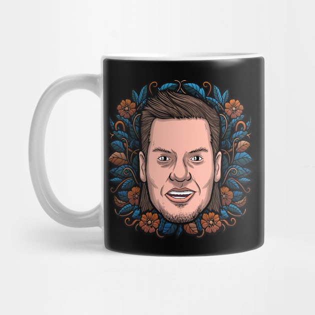 Theo Von (Flowered) by Baddest Shirt Co.